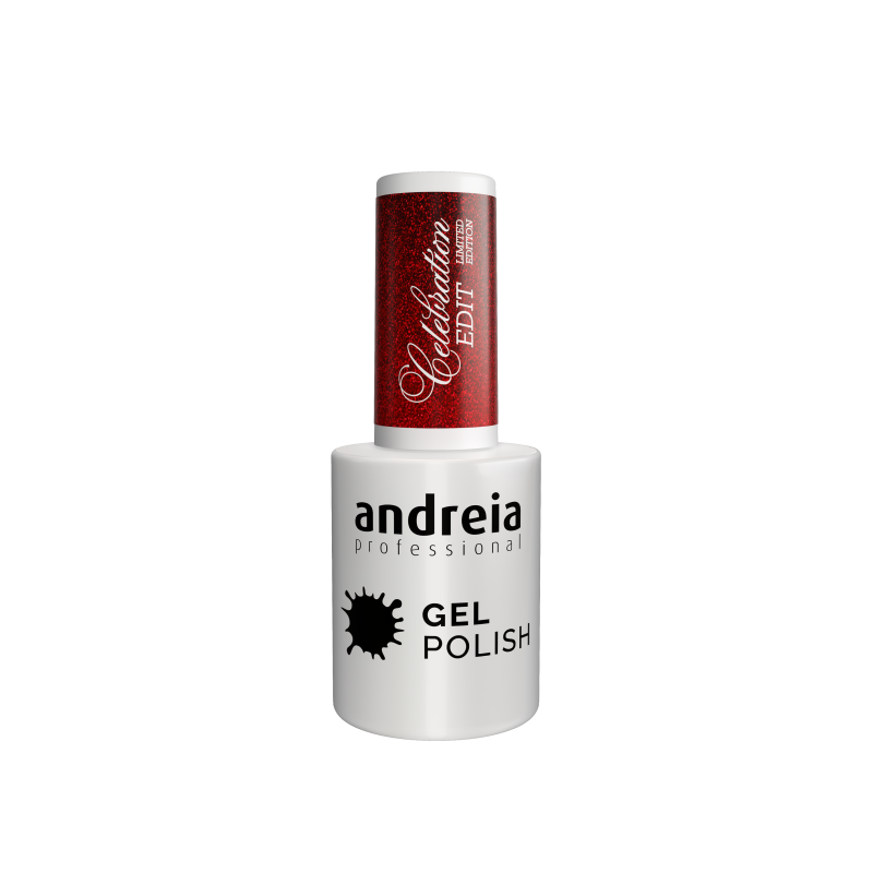 GEL POLISH CE04 ROUGE VIBRANT - Andreia Professional - EM PRO Esthetique
